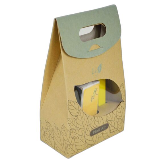 Nail Care 3 Piece Manicure Gift Box - Cuticle Oil, Nail Buffer, Nail File - Picture 3 of 3